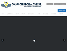 Tablet Screenshot of oahuchurch.org
